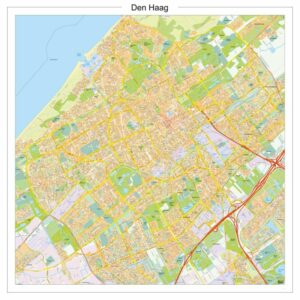 Kaart Den Haag